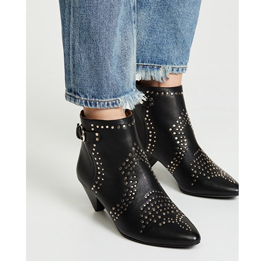 Sassy Joie Western Inspired Studded Booties - Picture 7 of 7